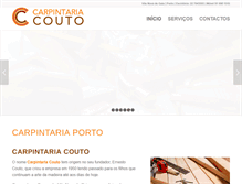 Tablet Screenshot of carpintariacouto.com